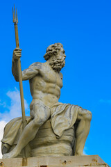 Statue in Copenhagen, the capital of Denmark