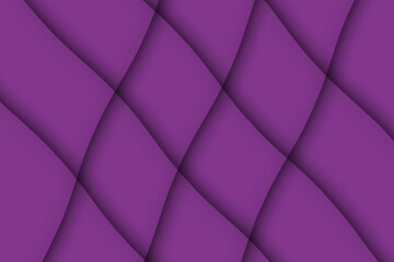 Fototapeta na wymiar Abstract Purple 3D Paper Cut Shapes Background