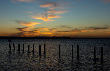 Old Cleveland Point Jetty Sunset