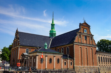 Fototapeta premium Architecture of Copenhagen, the capital of Denmark,