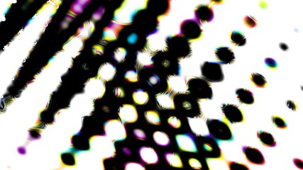 Abstract geometric grunge polka dot pattern.