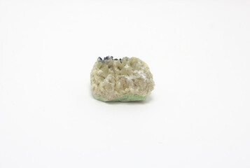 beautiful semiprecious stone on a white background