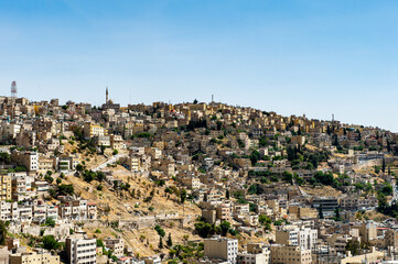 Obraz premium It's Cityscape of Amman, Jordan