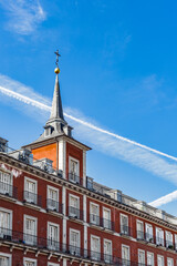 It's Building of the Plaza Mayor, Madrid, Spain