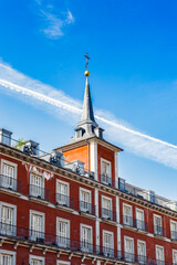 It's Building of the Plaza Mayor, Madrid, Spain