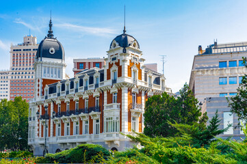 Obraz premium It's Architecture of Madrid, Spain