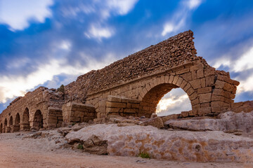 Caesarea aqueduct functioned during the city's existence - from its founding in the reign of King Herod to the 13th century.