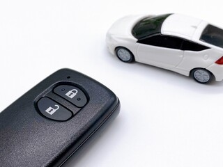 車とスマートキー