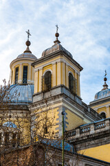 Obraz premium It's Church of San Francisco El Grande in Madrid, Spain. It is Spanish Property of Cultural Interest