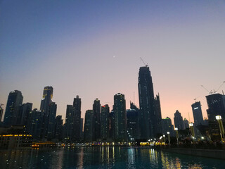 Dubai city skyline