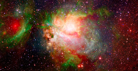 High resolution image of the universe. This image elements furnished by NASA.