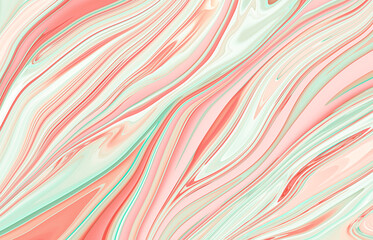 Abstract realistic liquid paint Marbling effect, fluid art technique of splashes, flows, drops and strokes of paint. Acrylic backdrop texture for wallpaper, covers, wrapper, fabric, packaging.