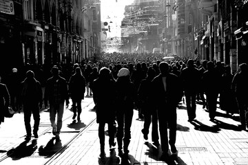 people in the city of Istanbul
