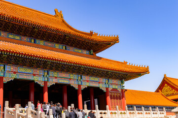 It's Forbidden City, Palace Museum. Imperial Palaces of the Ming and Qing Dynasties in Beijing and Shenyang. UNESCO World Heritage