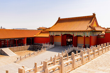 It's One of the Palaces of the Forbidden City, Palace Museum. Imperial Palaces of the Ming and Qing...