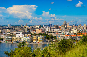 Panoramic view of Havana, the capital of Cuba