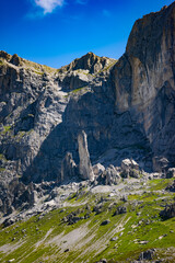 Shijenfluh, St. Antönien, Schweiz, Prättigau, Wiss Platte