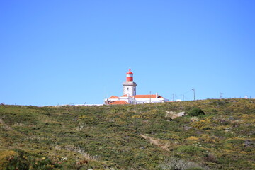 Fototapeta na wymiar Cabo da Roca, o ponto mais ocidental da Europa, Portugal