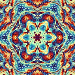 Abstract fractal pattern. Futuristic background.