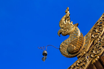Fototapeta na wymiar Wat Pa Daraphirom Temple Located in Mae Rim, Chiang Mai,Thailand