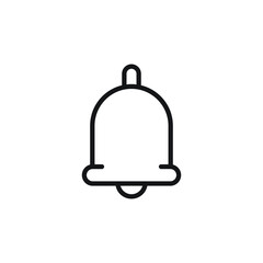 Obraz premium bell icon vector