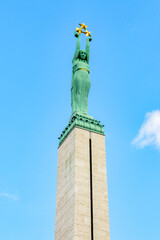 It's Freedom Monument in Riga, Latvia