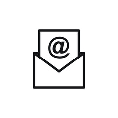 mail icon vector sign symbol