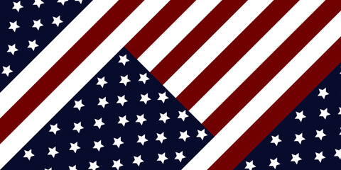Fototapeta premium american flag background