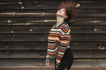 Autumn fashionable style and clothes detail for modern lady, ideas of fashion