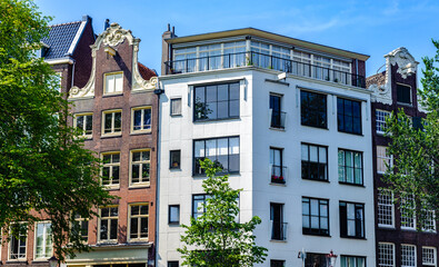 Fototapeta premium Architecture of Amesterdam, Netherlands