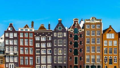 Naklejka premium Architecture of Amesterdam, Netherlands