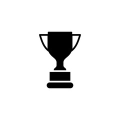 trophy icon logo illustration design
