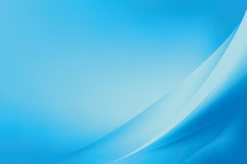 Abstract Blue Wavy Background Design, Fresh Stylish Blue Background Template Vector