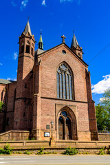Fototapeta na wymiar Church in Oslo, the capital of Norway