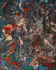 blue with red abstract beautiful background