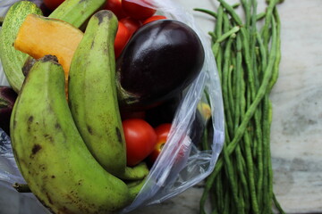 Various fresh organic raw vegetables for healthy and diet background.