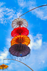 Lanterns at Gili Trawangan, Gili Islands in Indonesia, Asia