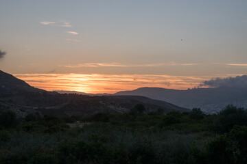 Tetouan in Northern Morocco with Rif Mountains in the background
