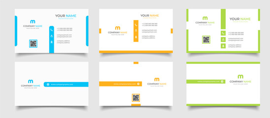 creative modern name card and business card	
