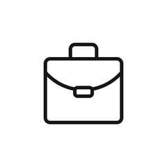 business bag icon vector sign logo