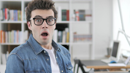 Shocked Businessman, Wondering