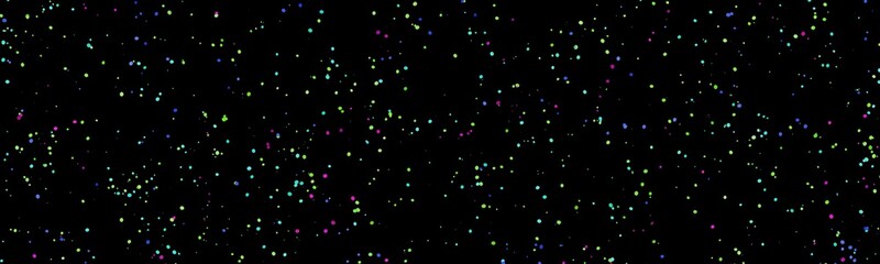 abstract balack background with bright dots