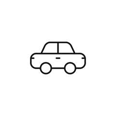 car icon vector sign logo
