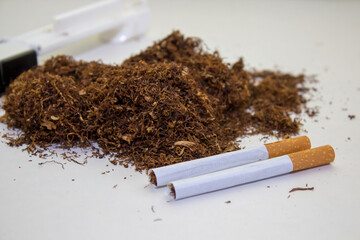 tobacco and cigarettes,not licensed production of cigarettes with tobacco