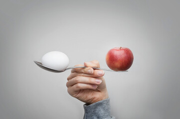 The need to maintain a balance between plant food and animal food