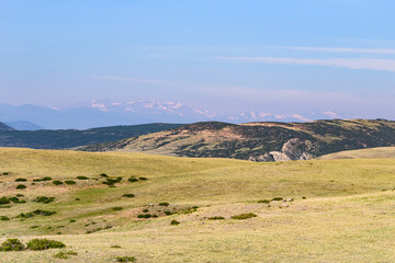 Obraz premium Open country at Soapstone Prairie in Northern Colorado.