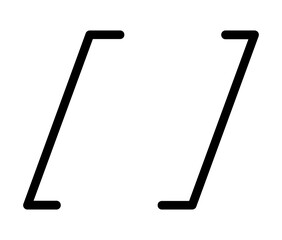 communication parenthesis icons design, Message discussion conversation and chatting theme Vector illustration