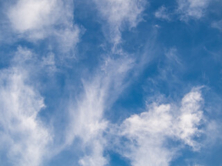 Fototapeta na wymiar the cloud is on the sky