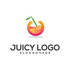 awesome juicy logo vector illustrator