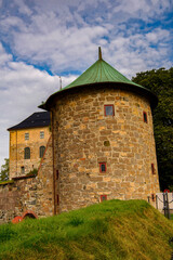 Obraz premium Akershus Fortress, a medieval castle that was used as a prison, Oslo, Norway.